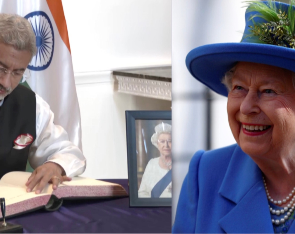 
Dr S Jaishankar pens condolence book for Queen Elizabeth II
