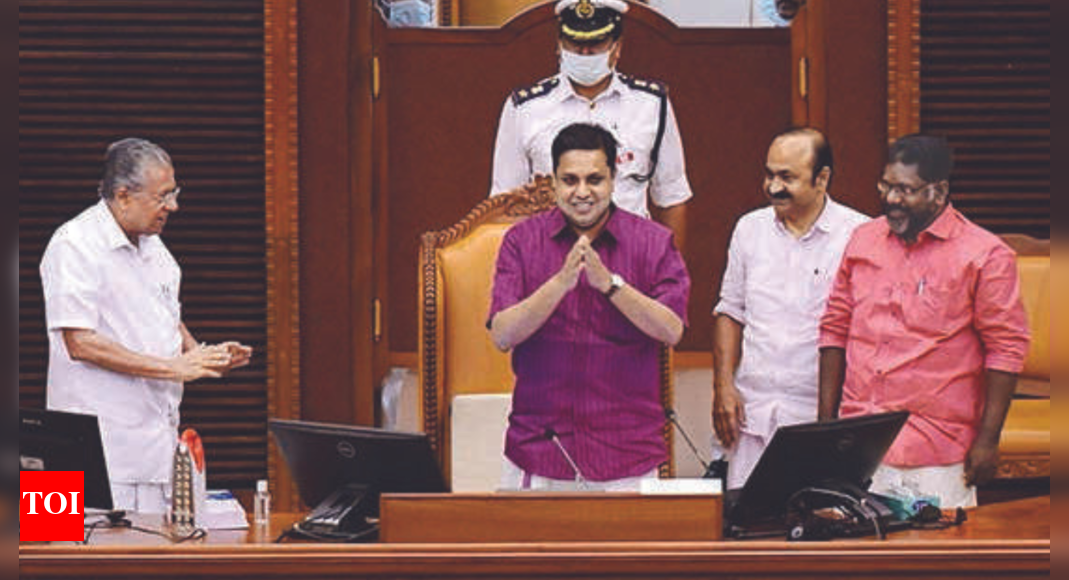 A N Shamseer elected as 24th speaker of Kerala assembly