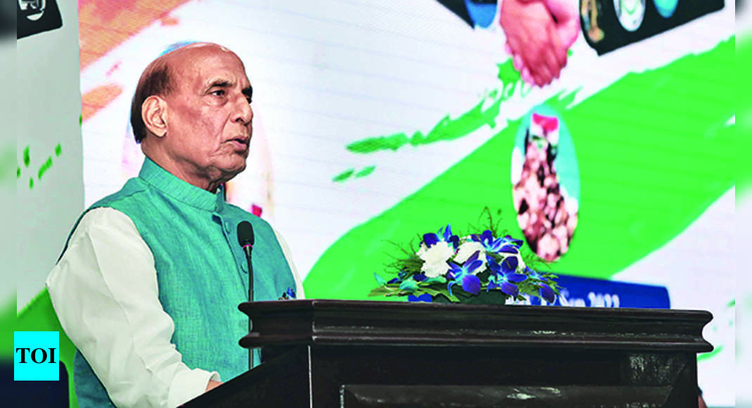 Rajnath Singh: Creating Civil-military Fusion To Fight Security ...