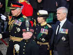 King Charles leads procession behind queen’s coffin in Scotland; see pics