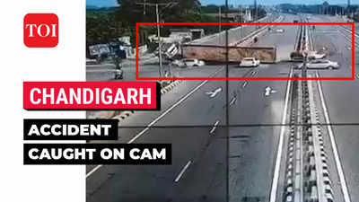Accident on Phagwara-Chandigarh Highway: Trailer makes sharp turn on highway; crushes three to death in car