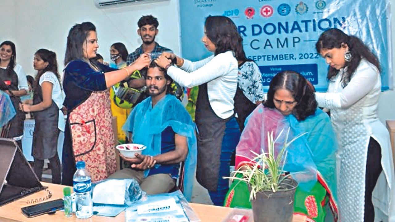 65 Donate Hair For Cancer Patients | Mangaluru News - Times of India 65 Donate Hair For Cancer Patients | Mangaluru News - Times of India