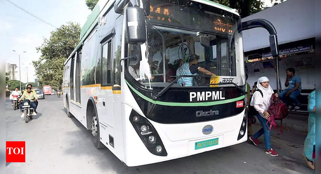Pmpml: Pmpml Likely To Suspend E-bus Service On Flooding-prone Roads ...