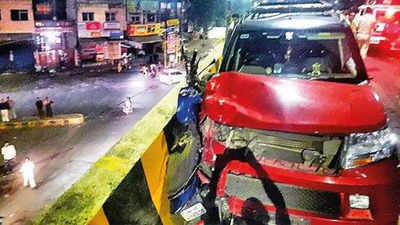 Accidents on flyovers claimed 12 lives in 8 months