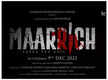 
Tusshar Kapoor, Naseeruddin Shah-starrer 'Maarrich' to hit screens on Dec 9

