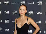 Alexandra Dowling arrives at the Toronto International Film Festival.