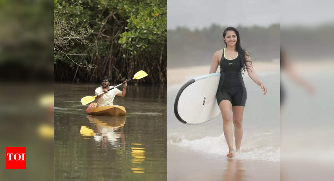 Exclusive: It’s sea and surf for Ganesh and Rukmini Vasanth in ...