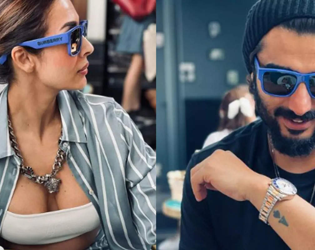 
Arjun Kapoor and Malaika Arora share sunglasses in these pictures; actor asks ‘Who wore em better?’
