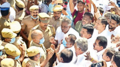 Third raid on former Tamil Nadu minister S P Velumani; cash, gold, documents seized