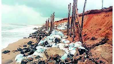 Move to save Puri-Konark marine drive from waves