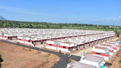 Stalin opens 321 houses in Sri Lankan Tamils refugee camp near Dindigul