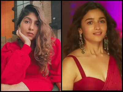 Alia's mimic on her VIRAL Brahmastra video
