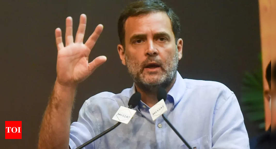 Can govt explain how territory ‘given’ to China will be retrieved, asks Rahul Gandhi | India News – Times of India