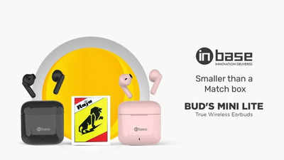 Inbase Buds Mini Lite TWS earbuds with 40 hours battery life launched at Rs 1,299