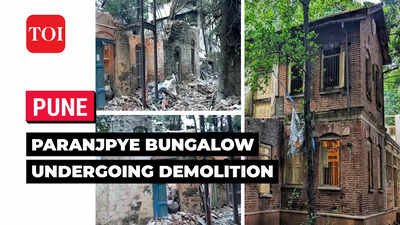 Pune Demolition of Paranjpye Bungalow, where three stalwarts lived