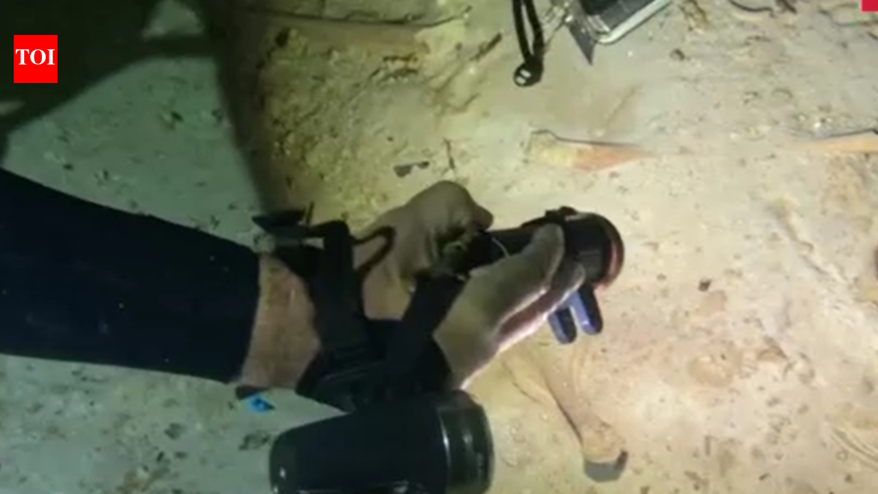 Ancient skeleton in Mexico cave threatened by train