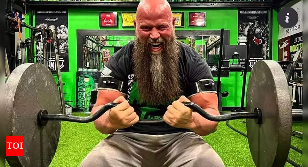 When I was younger I thought it was a travesty arm-wrestling was not part of the Olympics, says champion arm-wrestler ‘Monster’ Michael Todd | More sports News – Times of India