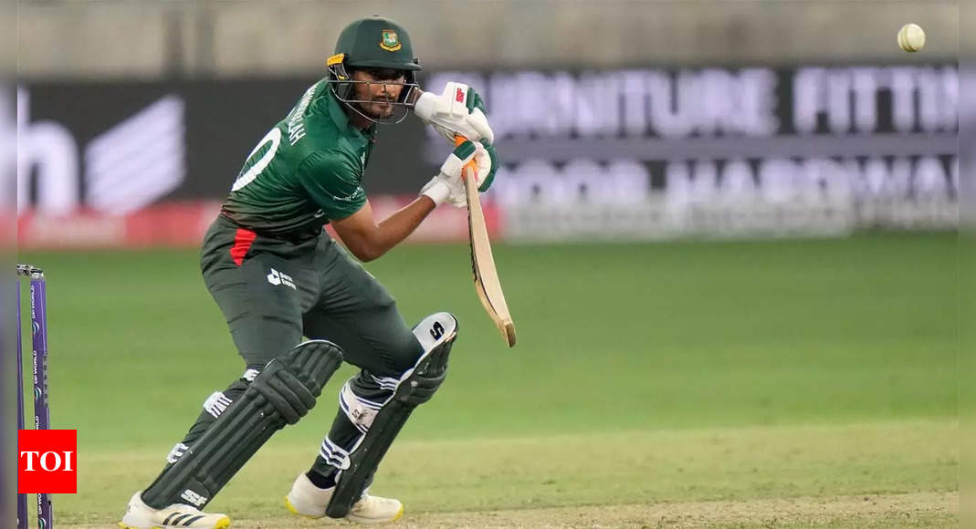 Bangladesh axe Mahmudullah Riyad from T20 World Cup squad | Cricket News – Times of India