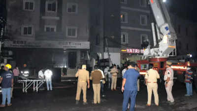 Hyderabad fire incident: Hotel owner, manager among 4 arrested