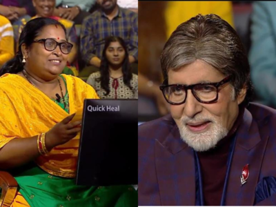 Kaun Banega Crorepati 14: Contestant Jyotirmayee reads out her letter for Big B and says “Whenever we see you on the big screen it feels like home'