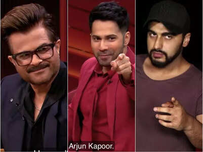 Varun says Arjun Kapoor FLIRTS; KJo agrees