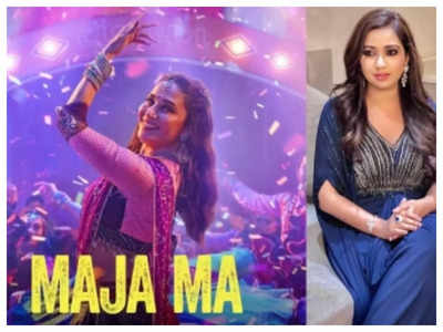 Shreya Ghoshal: 'Boom Padi' is special as it's Madhuri's first-ever garba dance number
