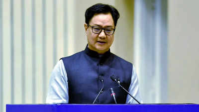 Speed up establishing fast-track courts: Law minister Kiren Rijiju to chief justices of high courts