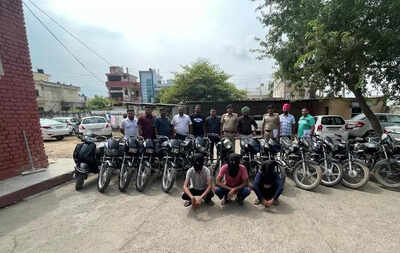 Ambala police bust gang of bike lifters, 3 held