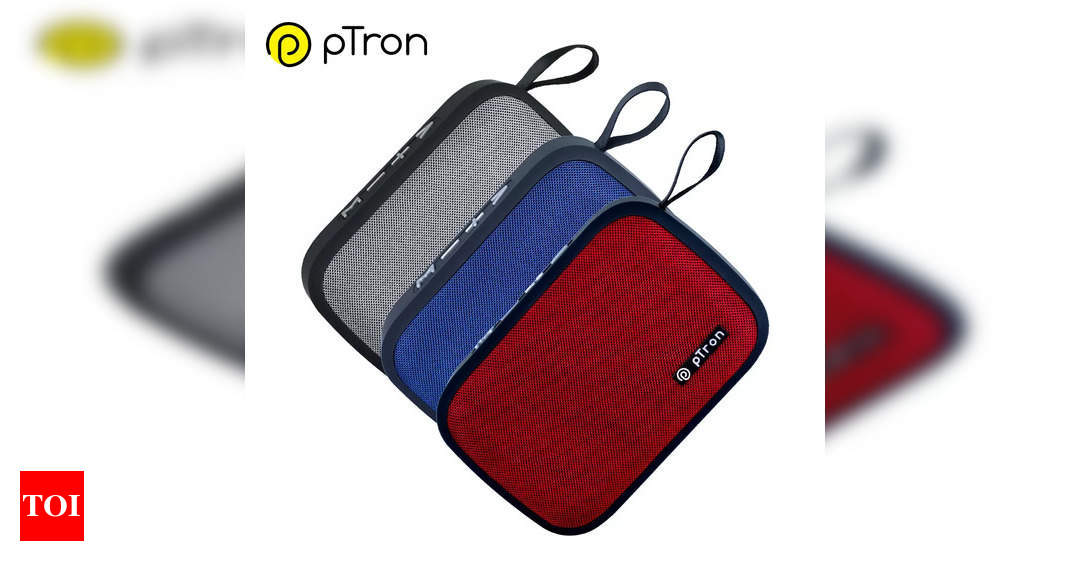 Ptron launches mini wireless speaker and TWS earbuds in India – Times of India