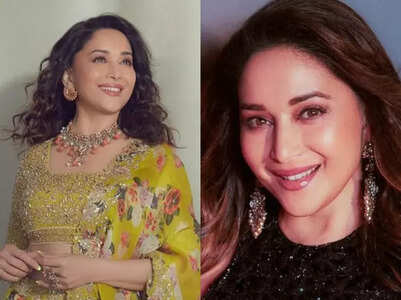 Hottest lehenga looks of Madhuri Dixit