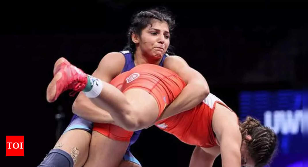 Wrestler Nisha Dahiya loses bronze medal bout in World Championships | More sports News – Times of India