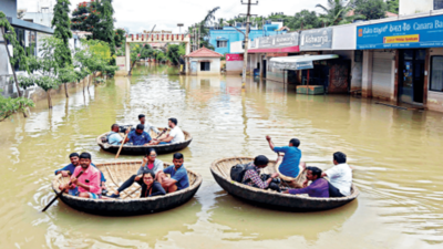 Bengaluru: BJP ruled for 10 years since 2006 but is blaming us for floods, says Congress