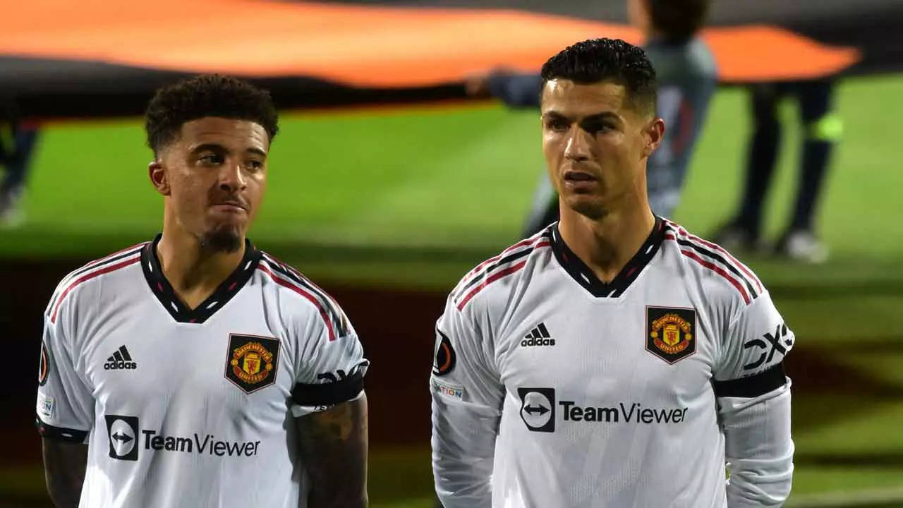 Europa League: Jadon Sancho and Cristiano Ronaldo send reminders as  Manchester United beat Sheriff, Lazio thrashed | Football News - Times of  India