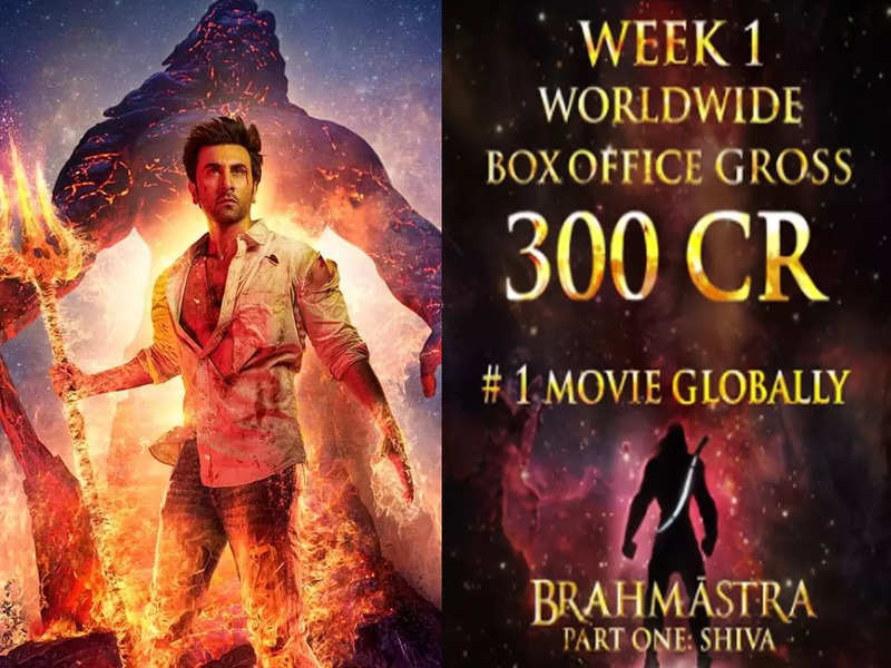 Brahmastra worldwide box office collection week 1: Ayan Mukerji, Karan Johar celebrate the film's Rs 300 crore gross collection
