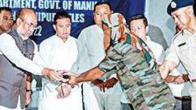 13 rebels surrender before Manipur CM Biren Singh