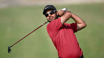Golfer Shubhankar Sharma disappoints with 75, Matt Fitzpatrick leads with 65 in Italy