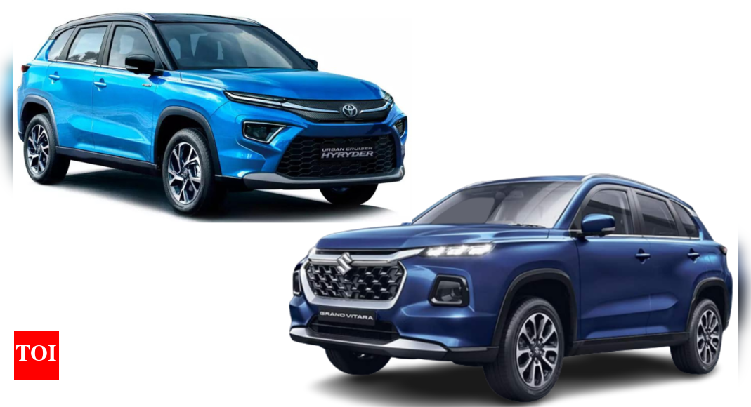 Grand Vitara Vs Hyryder Differences Explained Times Of India