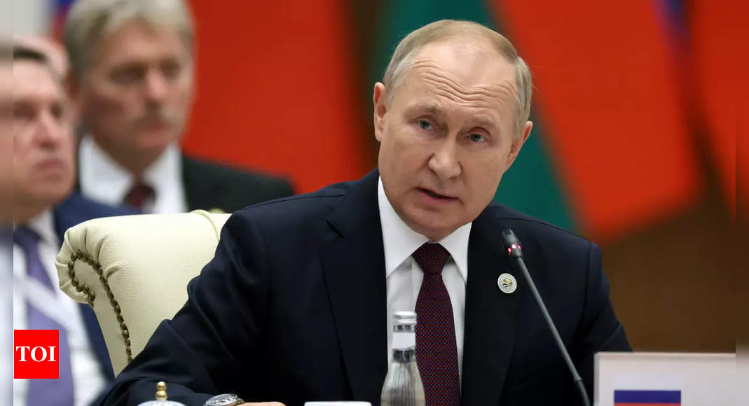 Vladimir Putin hails ‘new centres of power’ at summit with Asian leaders – Times of India