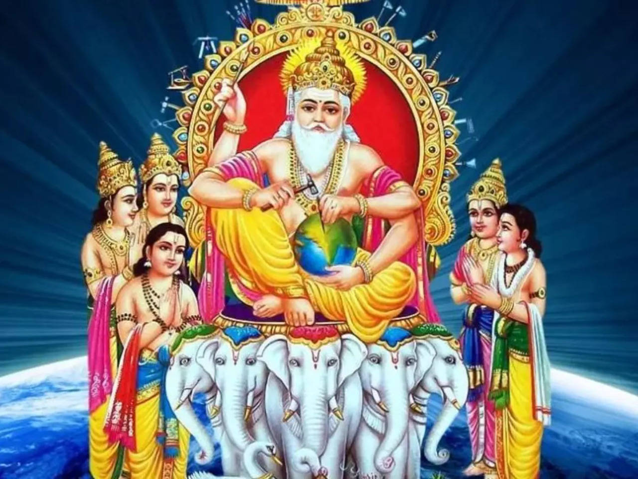Happy Vishwakarma Puja 2022: Images, Quotes, Wishes, Messages ...