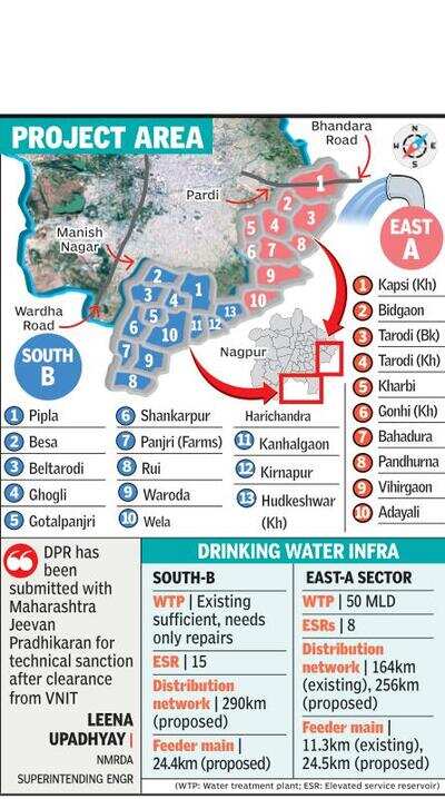 Rs1,600 cr water, sewage project cleared for 23 peri-urban areas