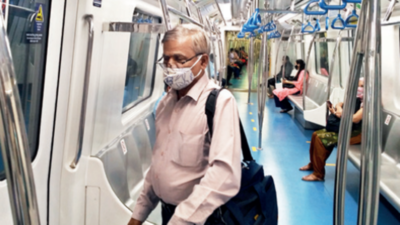 Bengaluru: Mask must on Metro but no fine; many unaware of rule