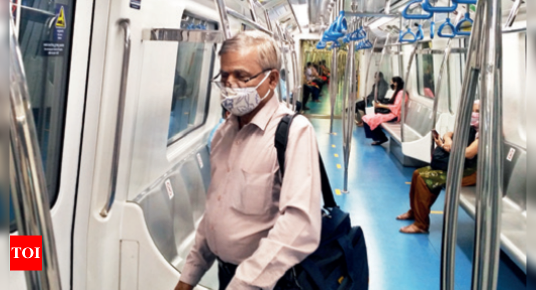 Bengaluru: Mask Must On Metro But No Fine; Many Unaware Of Rule ...