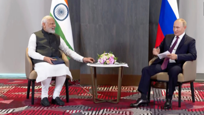 “This is not an era of war”: PM Modi to Russian President on sidelines of SCO Summit