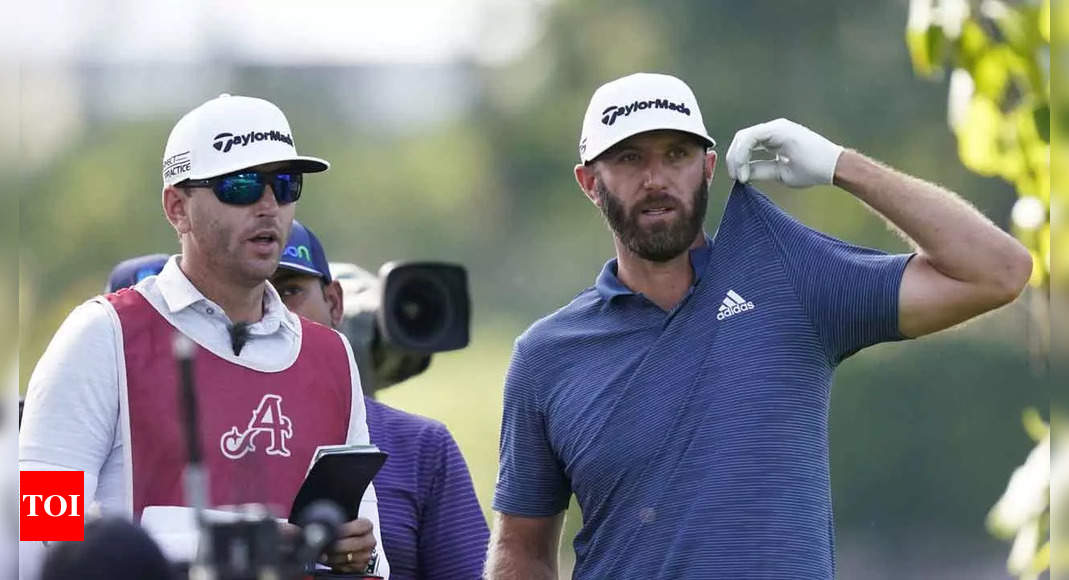 Dustin Johnson fires 63 to grab three-shot LIV Golf Invitational lead in Chicago | Golf News – Times of India