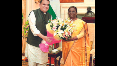 Punjab: MP Sanjeev Arora calls on President Droupadi Murmu