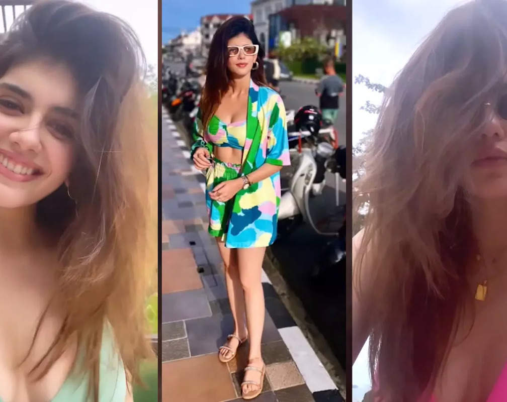 
Sanjana Sanghi enjoys boat rides and beaches in Phuket; check out her mini vlog from Thailand trip
