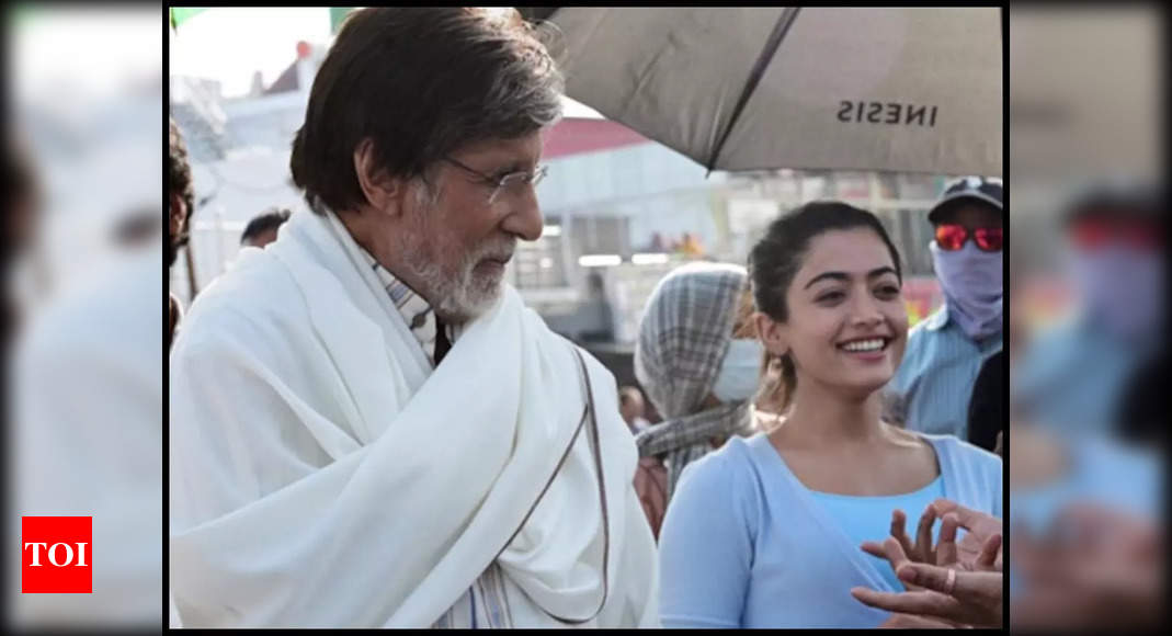 Rashmika Mandanna reveals she was 'intimidated' by 'Goodbye' co-star Amitabh Bachchan as she recalls her first meeting with him