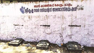 Controversial bus shelter at Sreekaryam demolished