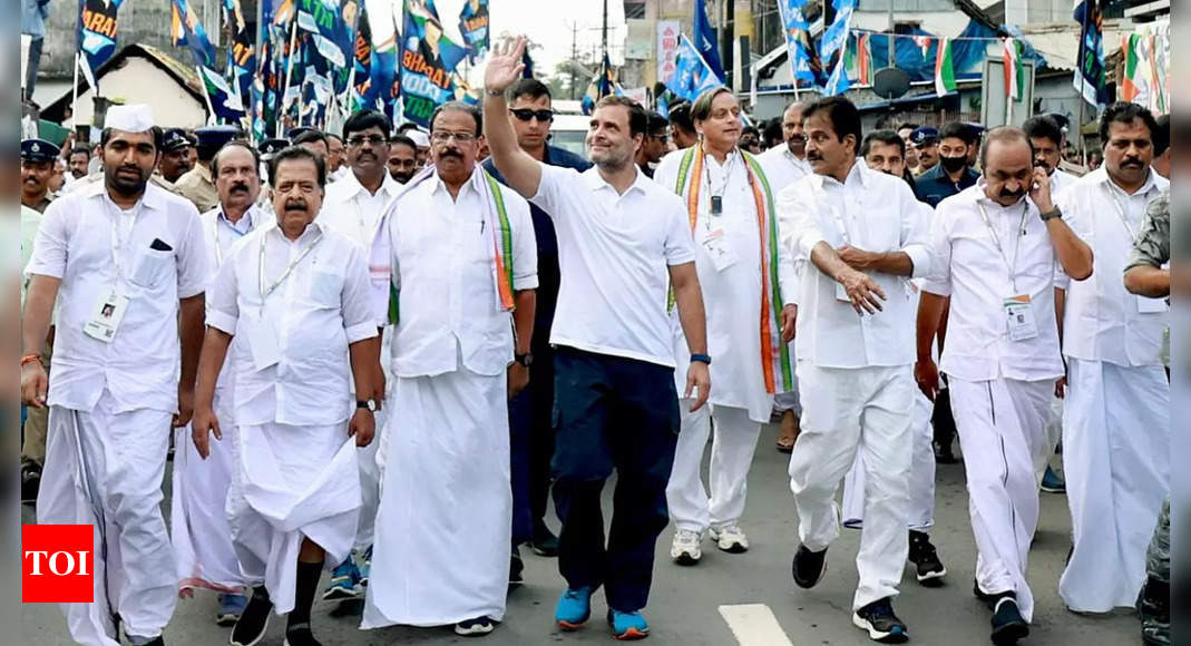 Jodo Yatra Rahul Gandhi Kick Starts Th Day Of Bharat Jodo Yatra India News Times Of India