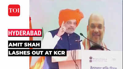 Hyderabad Liberation Day: Amit Shah says previous govts avoided celebration due to 'fear of vote bank politics'